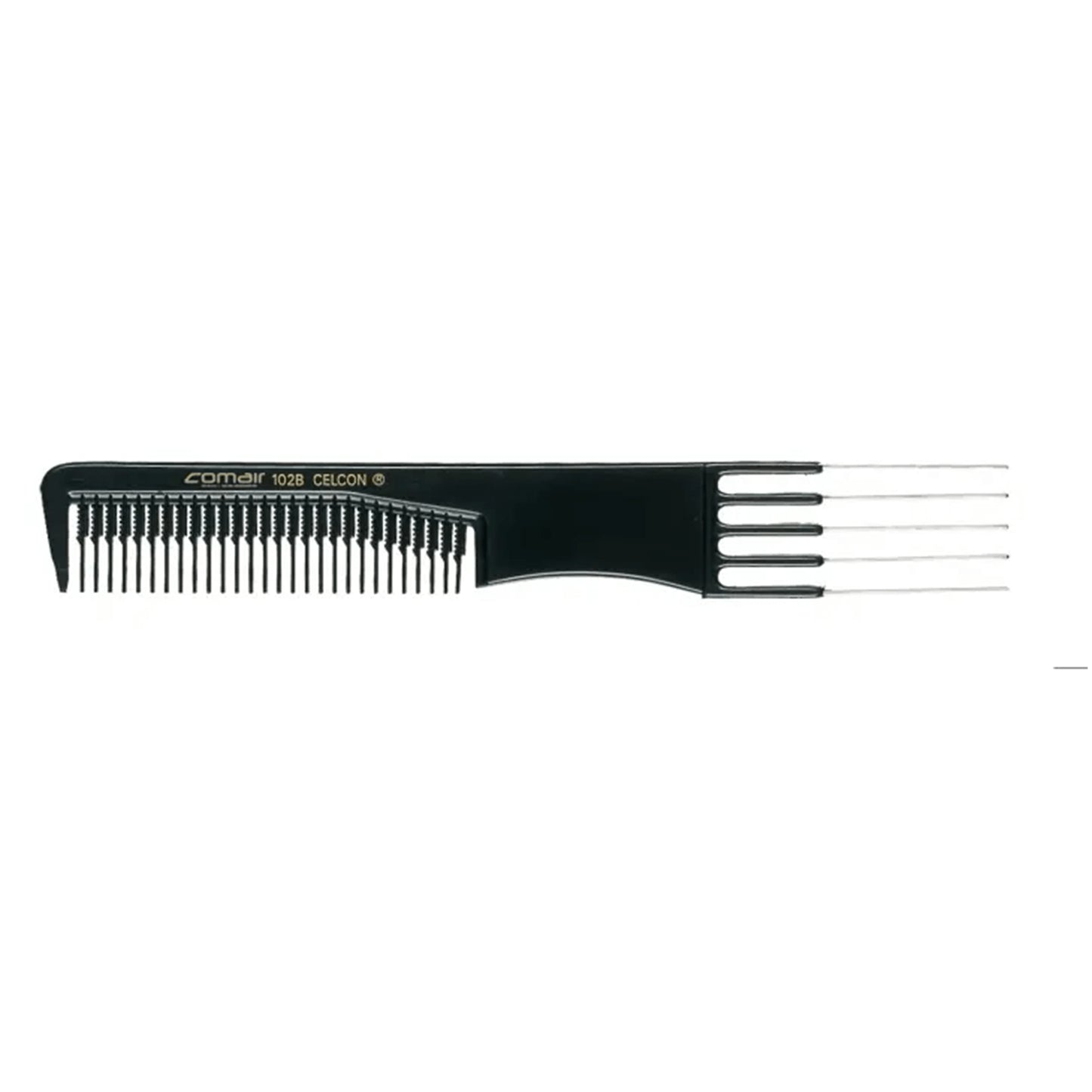 Comair Spezial Toupierkamm Black Profi Line Nr. 102 B