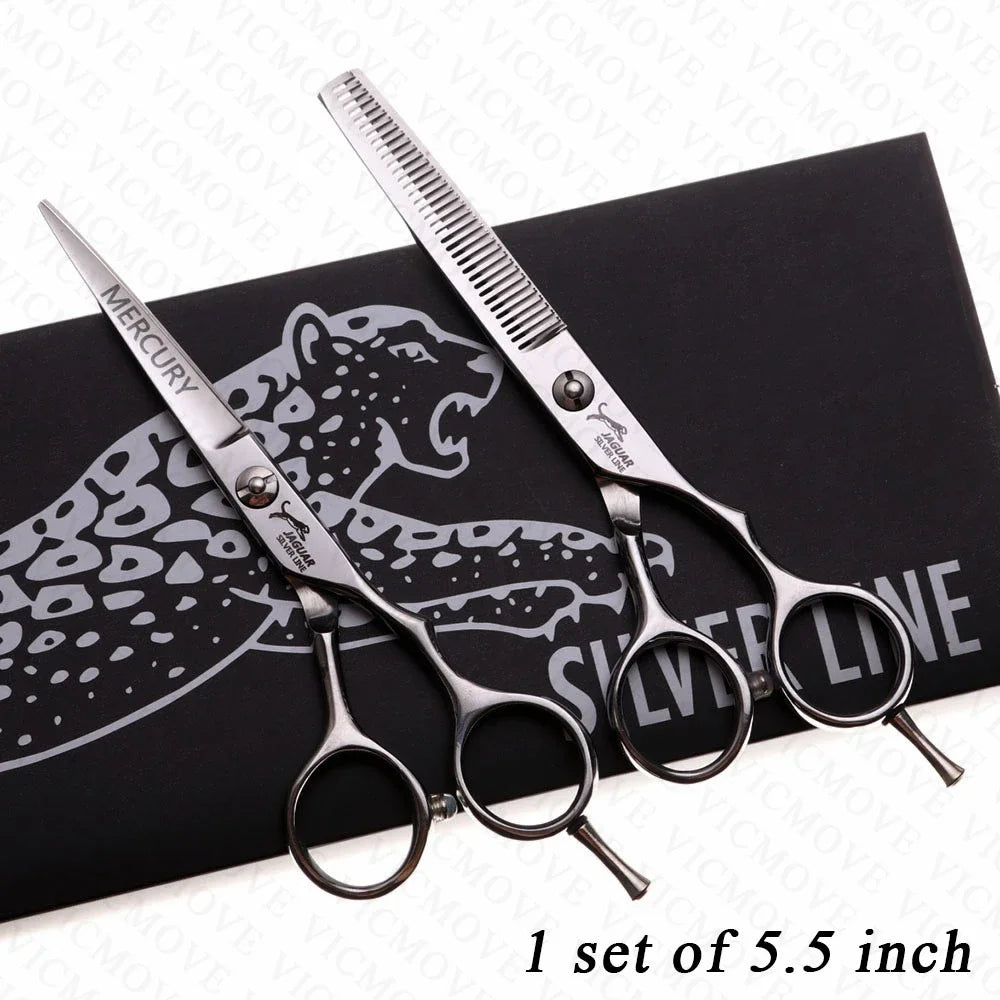 5"/5.5"/6"/6.5"/7" Hair Scissors Professional Hairdressing Scissors Set Cutting+Thinning Barber Shears High Quality