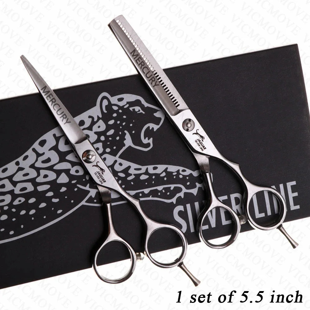 5"/5.5"/6"/6.5"/7" Hair Scissors Professional Hairdressing Scissors Set Cutting+Thinning Barber Shears High Quality